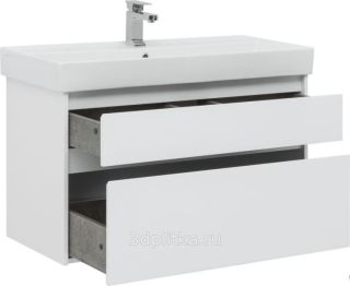 Тумба под раковину Aquanet Nova Lite 00242581 100 белый